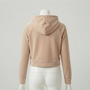 Wholesale OEM Customized Reddito Sports Women's High Street Style Relaxed Oversized Breathable Eco-Friendly Waterproof Hoodie - Product Image 3