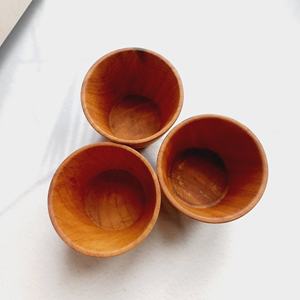 Doussiewood-taza de madera Natural con logotipo personalizado, respetuoso con el medio ambiente, para té, café, agua, de Vietnam, nuevo diseño - Product Image 3