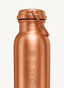 Bouteille d'eau en cuivre pur 100% de style vintage, grande capacité, écologique et étanche, finition colorée, utilisation personnalisée - Product Image 2