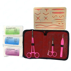 Nursing Surgical <b>Practice</b> Sutures Teaching Supplies Medical Student Kit Medical Student Training <b>Pad</b> Suture <b>Pad</b> - Product Image 1