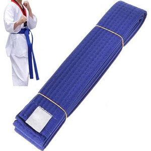 Ceinture de karaté en coton légère et confortable sur mesure pour arts martiaux – Vêtements d'arts martiaux à marque privée - Product Image 1