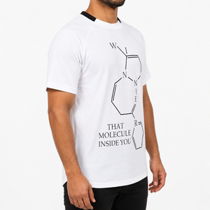 เสื้อยืดแร็กแลนผู้ชายสั่งทำพิเศษ ผ้าฝ้าย 100% 220 GSM ผ้าเจอร์ซีย์เดี่ยว พิมพ์ลาย DTF เสื้อสตรีทแวร์ ขายส่ง OEM - Product Image 3