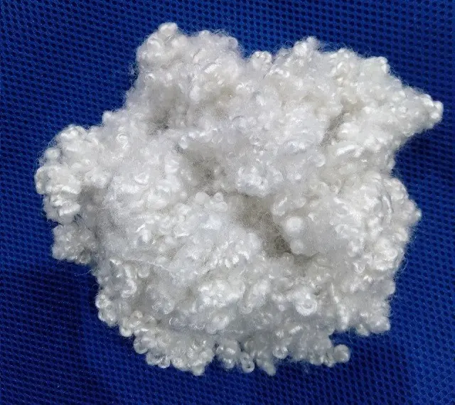 15D HCS 100% Polyester Staple Fiber A Grade Vikohasan Manufacturer and synthetic fiber and GRS recycled polyester fibre