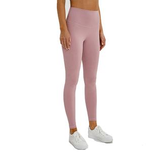 Ensemble de leggings pour femmes en coton 100 % sans couture, vêtements de sport, pantalons de yoga en coton biologique, leggings crayon durables pour femmes - Product Image 2