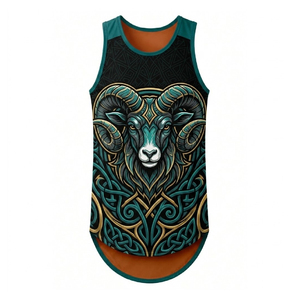 Custom Sublimation <b>Sheep</b> <b>Shearing</b> Singlet Professional Fit Lightweight Durable Workwear Oem Odm Manufacturer - Product Image 1
