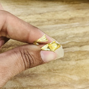 Anillos de Delfín de Estilo Moderno, Anillos Boho de Latón para Mujer, Chapados en Oro de 18k, Joyería de Animales Marinos para Venta al por Mayor/OEM/ODM - Product Image 2