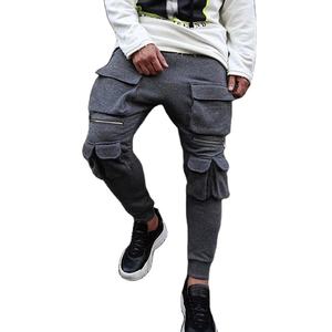 Pantalon Cargo Décontracté Sportif pour Homme, Tendance Hip Hop, Vente en Gros 2026, Toutes Couleurs, avec Logo Personnalisé - Product Image 1