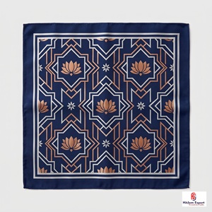 Premium Lightweight Custom Square Scarves Fashion <b>Accessories</b> OEM ODM Manufacturer Sardinia Custom Fabric Products Wholesale - Product Image 1