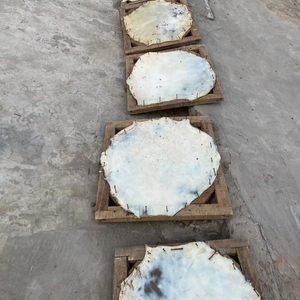 หนังกลองสีธรรมชาติ วัสดุหนังกลองสีเขียวคุณภาพสูงสำหรับงาน DIY ทำกลอง หนังกลองสีขาว ทนทาน เป็นธรรมชาติ - Product Image 4