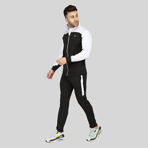 Survêtement à capuche pour homme en velours délavé à l'acide, extensible dans quatre directions, coupe-vent et confortable, idéal pour les sports d'hiver et le jogging d'automne - Product Image 3