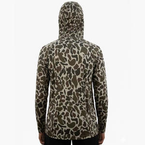 Camisetas de Pesca Personalizadas Transpirables de Secado Rápido, Sudadera con Capucha de Manga Larga, Protección Solar UPF 50+, Logotipo Personalizado para Hombre - Product Image 2