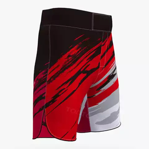 Pantalones Cortos de MMA Unisex de Alta Calidad y Bajo MOQ, Último Diseño en Ropa de Artes Marciales, Spandex/Poliéster, Secado Rápido y Transpirable - Product Image 2