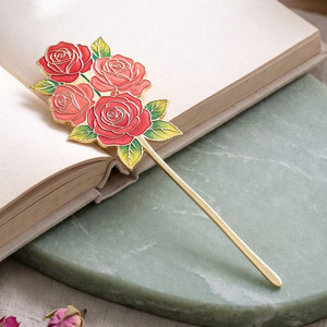 Marcapáginas de Cobre Antiguo Personalizados para Amantes de los Libros - Product Image 1