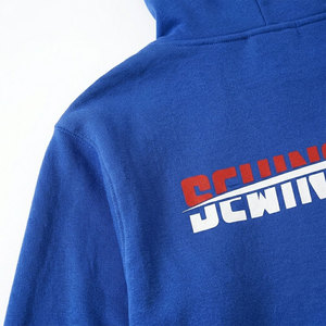 Sudadera con capucha transpirable estampada para hombre, básica, de mezcla de algodón, servicio OEM, sudadera al por mayor, sudadera de alta calidad con tela de poliéster y algodón - Product Image 5