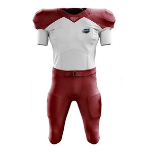 Uniforme de football américain sur mesure de haute qualité, respirant, avec le meilleur tissu pour hommes, service OEM - Product Image 1