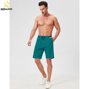 Shorts en coton pour hommes, shorts de sport pour hommes, pour la détente, la gym, le yoga, l'entraînement, avec poches zippées - Product Image 5