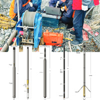 Equipo de registro geofísico para perforaciones: Herramienta de registro en pozos para resistividad subacuática y registro de calibre gamma natural
