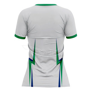 Nouveauté Chemises de softball à col en V imprimées avec logo Tissu 100% polyester Chemises de softball à col en V - Product Image 2