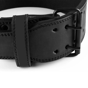 Wholesale Waist Support Custom Weightlifting Training Belt Gym Fitness Belt 2026 <b>Leather</b> Weightlifting Belt - Product Image 6