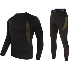 ชุดออกกำลังกายระบายอากาศ Compression 2026 เสื้อแรชการ์ดแขนยาวสำหรับผู้ชาย กางเกงฟิตเนส ชุดคอมเพรสชั่น - Product Image 6
