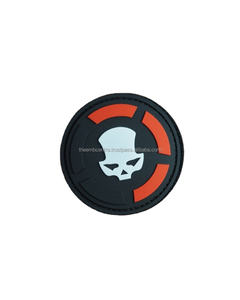 Parche con logotipo personalizado barato, plástico suave, Pvc, silicona en relieve, última venta al por mayor, insignias de goma personalizadas de alta calidad, tela de sarga - Product Image 5