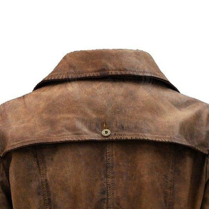 Abrigo Largo Clásico para Hombre, de Cuero Vacuno Premium, Impermeable, Transpirable, Ecológico, Material Suave y Resistente, 300g, para Invierno - Product Image 4