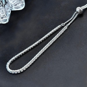 Bracelet en diamant moissanite, bijoux pour femmes, occasion spéciale, cadeau tendance, disponible au meilleur prix - Product Image 3