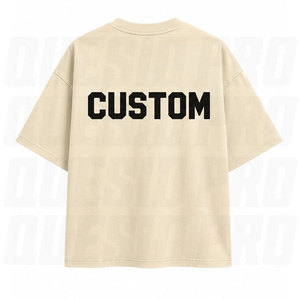 Camisetas de Calidad Premium para Hombre, Corte Holgado, Estilo Oversize, Lisas, Personalizables, Ajuste Holgado, Moda Urbana Casual, Camisetas con Bordado - Product Image 2