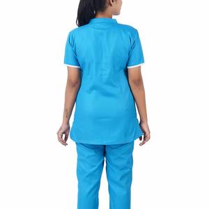 Conjuntos de Uniformes Médicos Unisex Transpirables de Verano, Tejidos, Personalizables, con Detección de Agujas, Fusión sin Costuras, Más Vendidos - Product Image 5