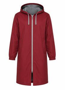 Parka de natation imperméable personnalisée de haute qualité pour adulte unisexe, manteau de bain pour équipe, veste de piscine d'hiver doublée polaire - Product Image 3
