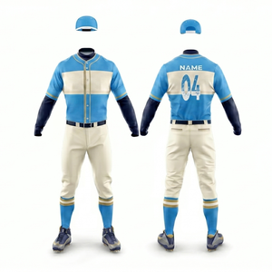 Uniforme de baseball au meilleur prix, respirant, léger, tissu durable, coupe confortable, vêtements de sport de qualité supérieure, uniforme de baseball personnalisé - Product Image 2