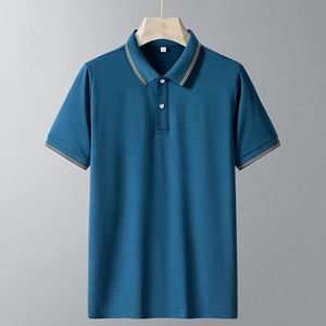 Camiseta Polo Clásica para Hombre, Camiseta Polo con Logotipo Personalizado, 100% Poliéster, Camisetas Polo Lisas para Golf, Camisetas Blancas para Bordar OEM - Product Image 5