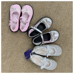 รองเท้าเจ้าหญิงสำหรับเด็กขายส่งจากโรงงาน, Zapatos De Princesa Para Niñas, จัดส่งแบบสุ่ม รองเท้าหนังแบรนด์เนม - Product Image 1