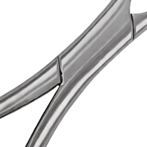 Pinzas Manuales para Extracción Dental # Instrumento Quirúrgico de Acero Inoxidable para Incisivos Superiores y Raíces Dentales 349 con Empuñadura Ergonómica - Product Image 6