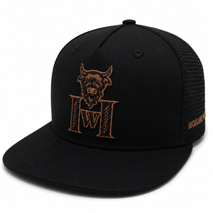 Injae Vina Custom 3D Embroidery Logo Denim Canvas Corduroy Outdoor Unisex Adult Snapback <b>Hats</b> High Profile <b>Flat</b> Brim - Product Image 1