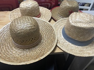 Manufacture Palm <b>Straw</b> bucket <b>Hat</b> with Ribbon and Chin Cord Adjustable Outdoor Travel Beach Summer party wedding tour - Product Image 3