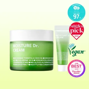 Mamonde Moisture Dr. Face Cream & Lotion Set 70mL + 15mL Ingredientes especiales de alta calidad - Product Image 1