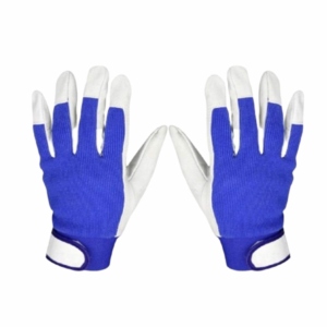 High Quality Anti-static Smooth Goat Grain Leather Safety <b>Gloves</b> Soft Comfortable Heavy Duty Elastic Wristband Construction - Product Image 6