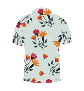 Polo à imprimé floral pour hommes, décontracté, à manches courtes, mode été, t-shirt de golf - Product Image 5