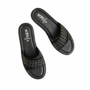Pantoufles formelles noires pour femmes - Product Image 1