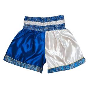 Pantalones Cortos de Muay Thai para Hombre, Estampado de Rayos, Cintura Elástica, para Entrenamiento, Gimnasio, Kickboxing, Ligeros - Product Image 3