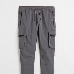 Pantalon de jogging athlétique pour homme, idéal pour la gym et la course, 100 % coton, séchage rapide, avec cordon de serrage, taille élastique et poches latérales - Product Image 4