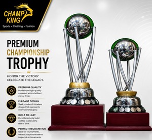 Stainless Steel Sports <b>Trophy</b> <b>Cup</b> Customized Achievement Award Display Durable Premium Quality - Product Image 4