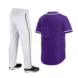 Uniformes de baseball à prix bas, faible quantité minimum de commande, uniformes de baseball de haute qualité pour vêtements de sport - Product Image 2