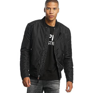 Chaquetas Bomber Personalizadas al por Mayor para Hombre, Chaqueta Bomber Casual Lisa y Resistente al Viento para Hombre - Product Image 1