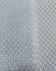 African <b>Sequin</b> Lace Fabric Beaded Embroidery Mesh Fabric Party Wear Wedding Dress Fabric Wholesale - Product Image 4