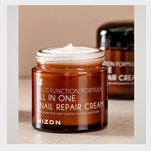 Crème hydratante pour le visage Mizon Korean K-Beauty Olinwon Snail Repair Cream 75ml Fabriqué en Corée, produits de soin de la peau - Product Image 6