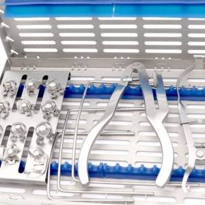 Kit de barrage en caoutchouc ivoire pour isolation dentaire, avec pinces, perforateur de cadre et forceps, de haute qualité et avec retour possible sous un an - Product Image 4