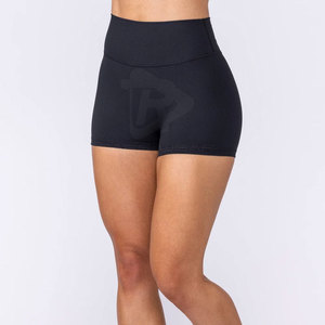 Shorts Deportivos para Mujer al Por Mayor, Cintura Alta Elástica, Tela Elástica, para Yoga, Ejercicio, Fitness, Running y Entrenamiento - Product Image 2