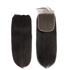 Best Quality HD Lace Bone Straight Closure 100% No Tangle No Shedding No Chemical Treatment No Synthetic Human Hair Extensions